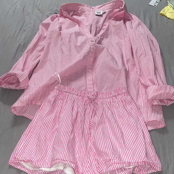 Princess Polly pink stripe set - Picture 7 of 7